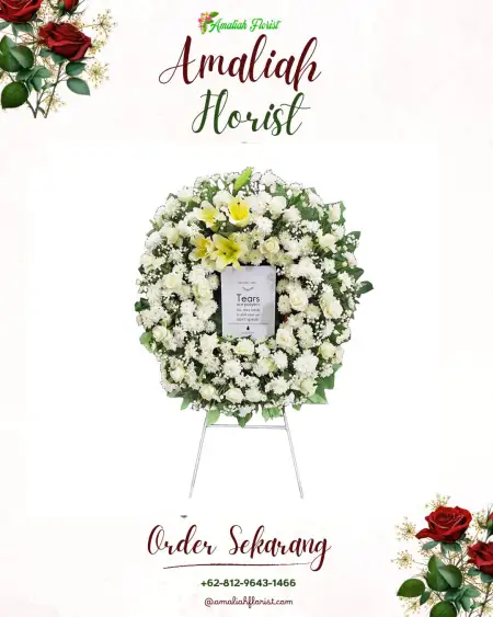 Krans Bunga Duka Teras Bendung