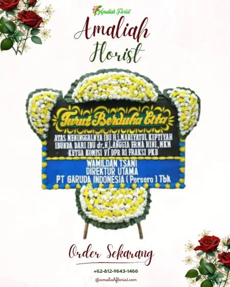 Papan Bunga Duka Teras Bendung